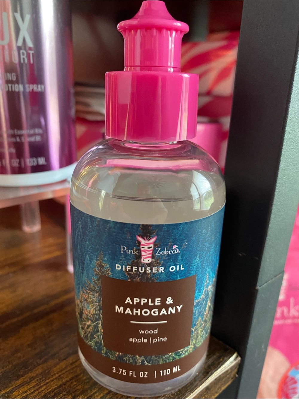 Apple & Mahogany Pink Zebra Diffuser Oil